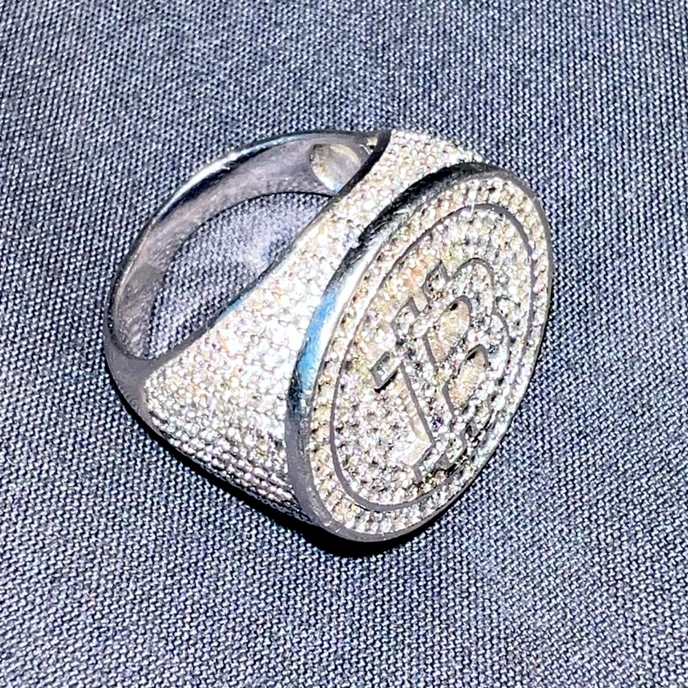 Bitcoin Lab Diamond Ring